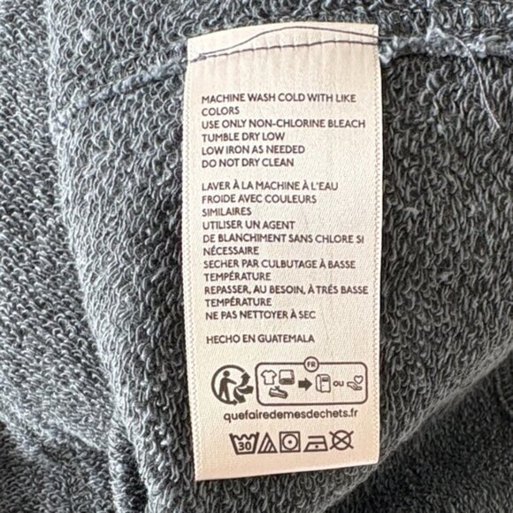 We The Free Venice V-Neck Sweatshirt In Black - Picture 8 of 8